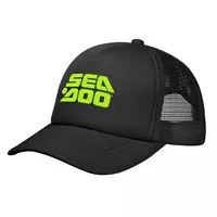 Seadoo Watercraft Pontoon Jetski Boats Trucker Hat Men Women Fashion Dad Hat Adjustable Snapback Caps Mesh Baseball Cap Summer 1
