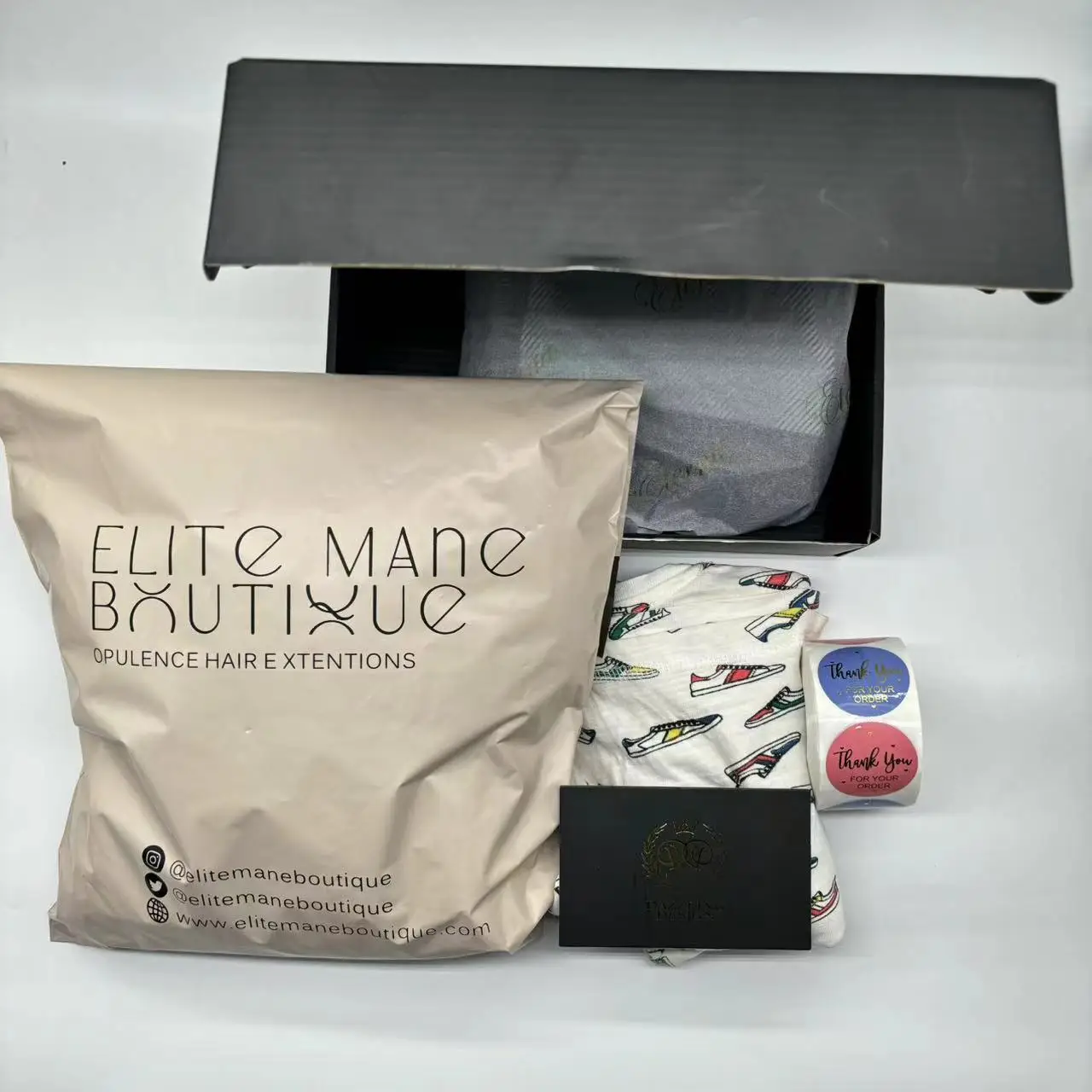 Полиэтиленовый пакет с индивидуальным логотипом