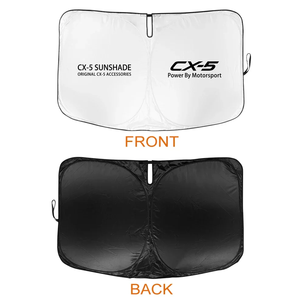 Car Windshield Sunshade Cover UV Blocking Interior Protection Accessories For Mazda CX5 CX 5 KE KF AWD Skyactiv SUV CX-5