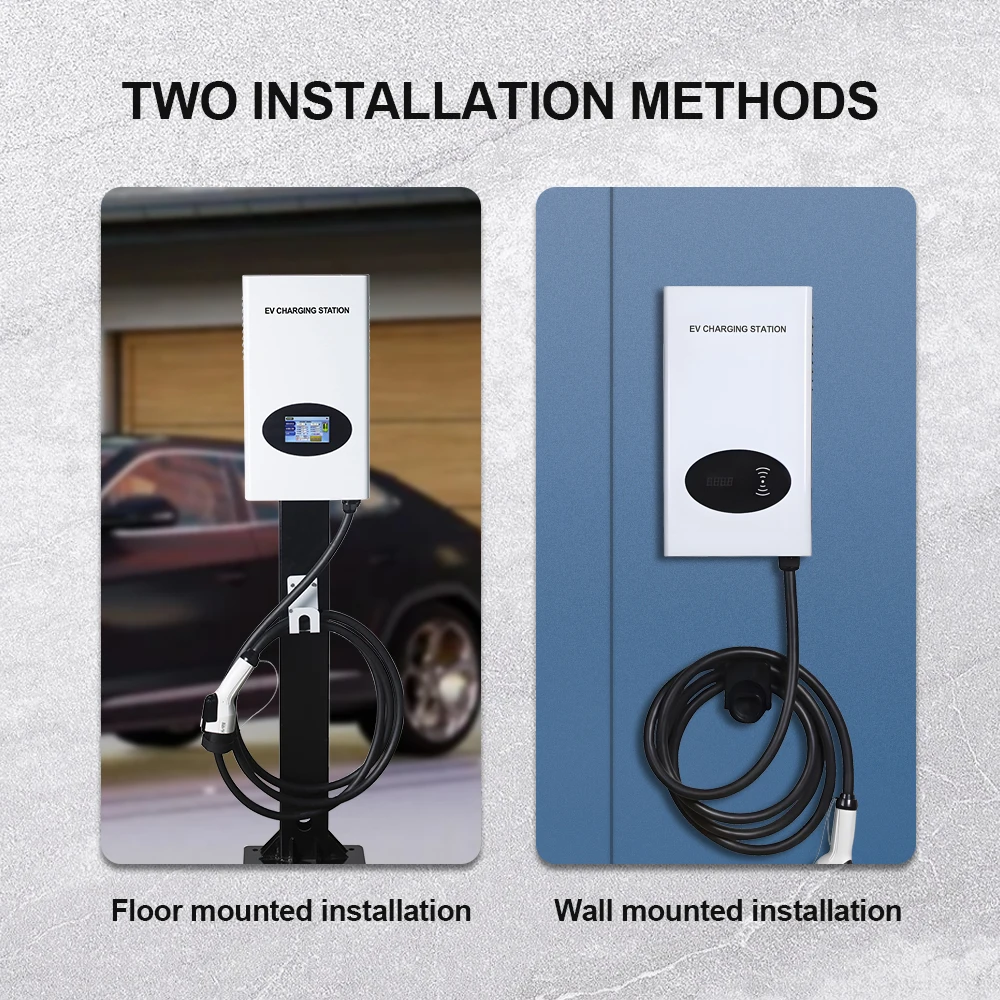 New 7KW 20KW 30KW 40KW GBT DC Fast EV Charger Electric Car Charging Station With CHAdeMO Interface Standard