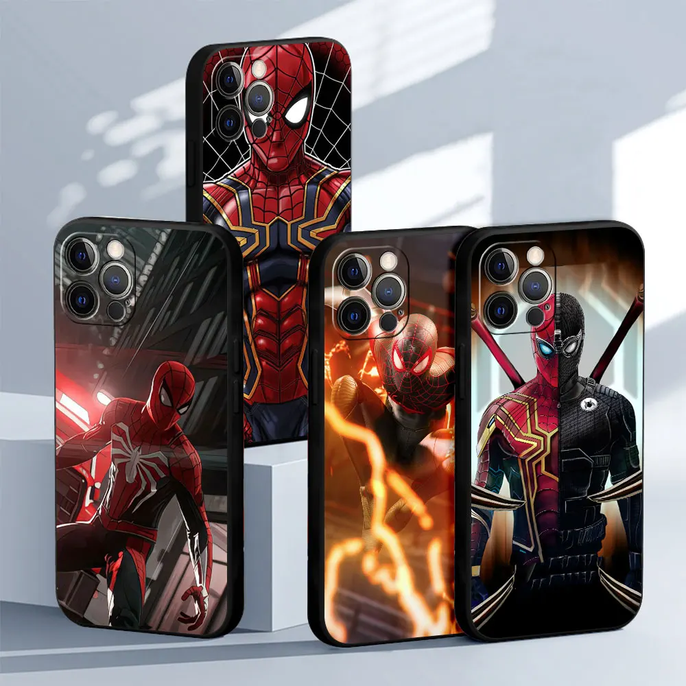The Amazing Spider-Man 3 Custodia Per Telefono Per Iphone 14 Plus Se 2020 13 12Mini 11 Pro X Xs Xr Max 7 8 Cover In Silicone Nero Fundas
