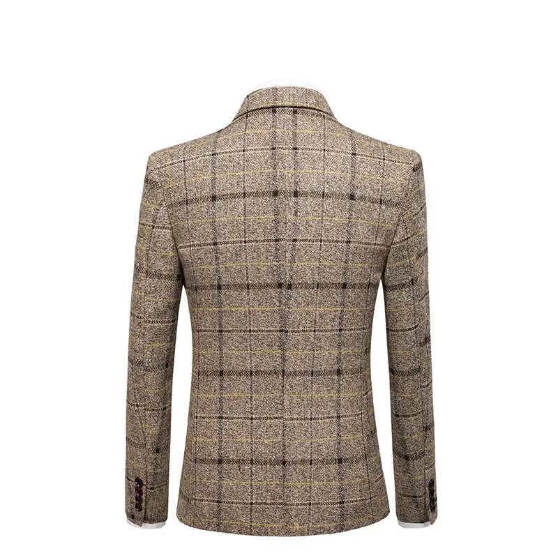 High quality men's casual suit fashion handsome all fashion slim-fit Korean version wedding small suit jacket