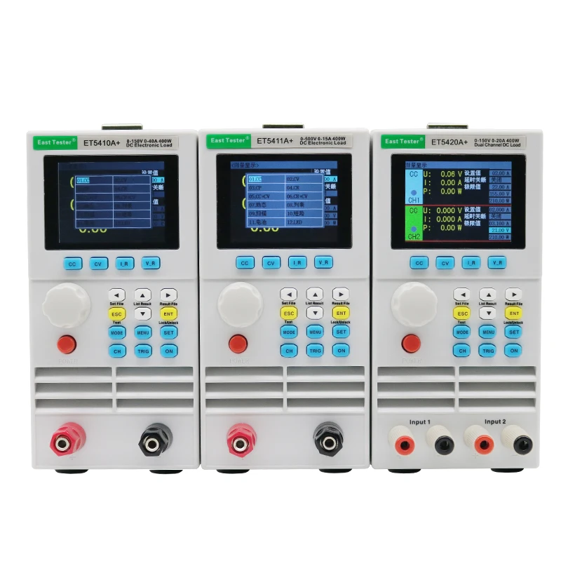 East Tester USB Programmable DC Electronic Load Meter Battery Capacity Tester Discharger ET5410A+ ET5420A+
