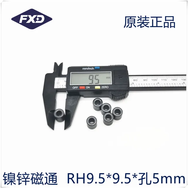 Nikkel-Cink Ferrite Interferencia Mágneses Gyűrű Rh9.5*9.5*Lyuk 5 Mm-Es Huzalköteg Emc Szűrő Árnyékoló Gyöngyök - Image 3