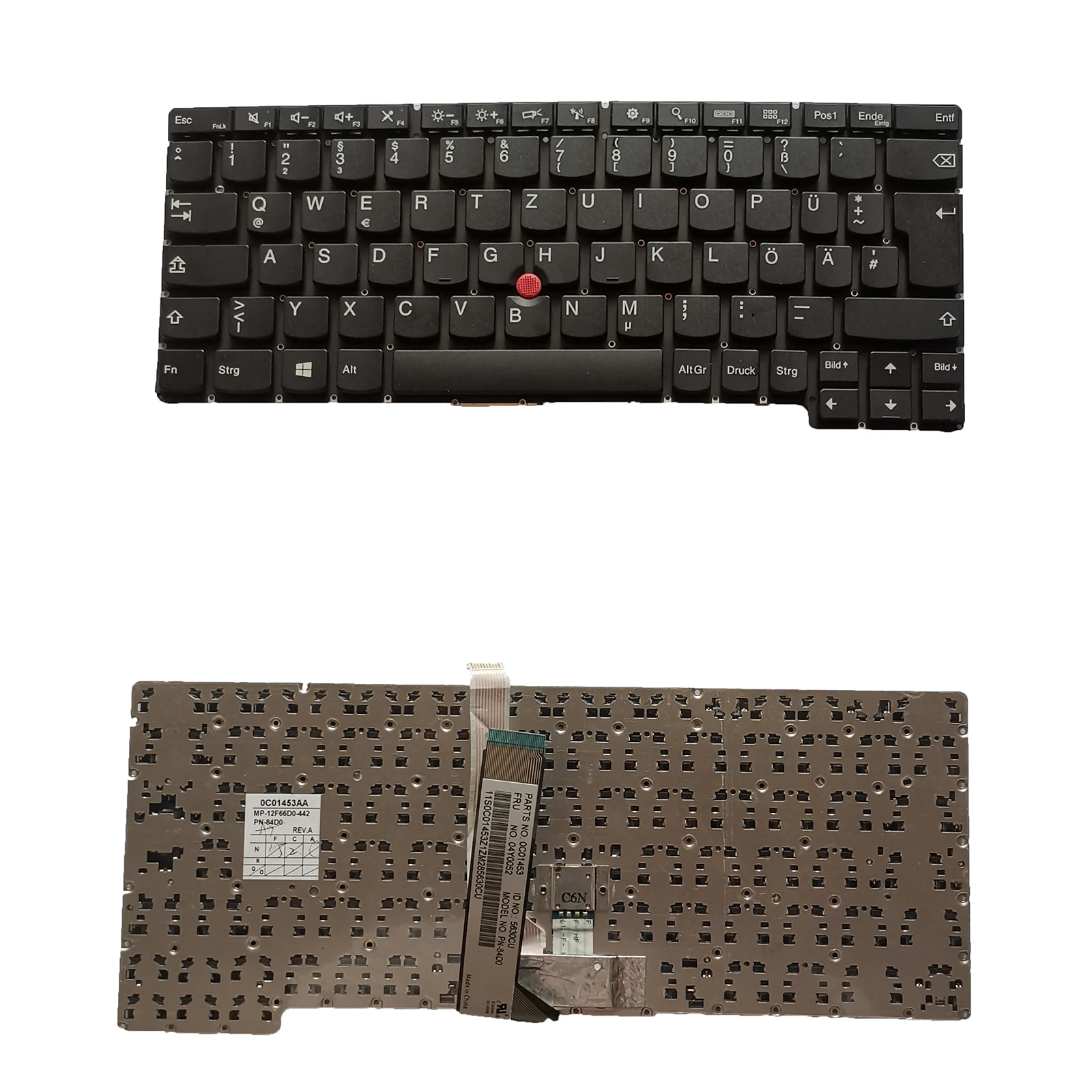 

Немецкая клавиатура для Lenovo IBM THINKPAD X1 Helix 2013 04X0635