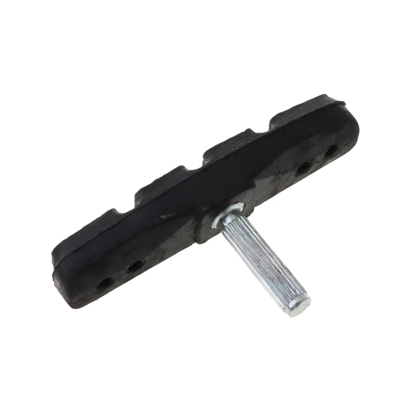 EVTSCAN 1 Paio di pastiglie per Freni per Bici Set , 5mm per Blocchi Freno V-Brake per Bicicletta da Montagna MTB Cruiser con Dado Esagonale e spessori. Nessun Rumore