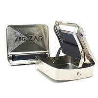 Metal Cigarette Rolling Machine 70mm Easy Manual Tobacco Roller Hand Cigarette Maker Rolling Machine Tool 1