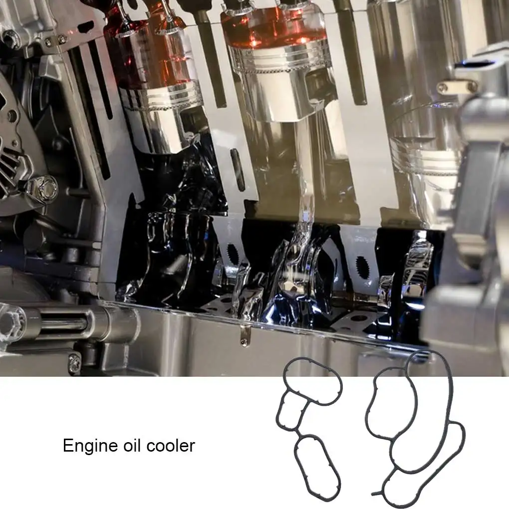 

2 шт. фильтры масляный Корпус Прокладка двигателя 11427508970 11427508971 Замена