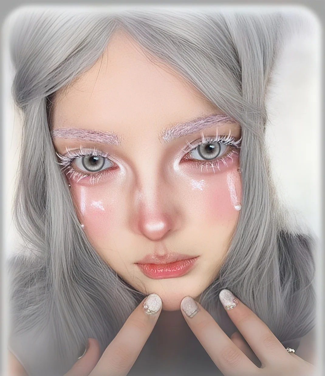 Vibrant Myopia Colored Contacts - Half Year Wear Cosplay Lenses for Halloween and Party Fun
