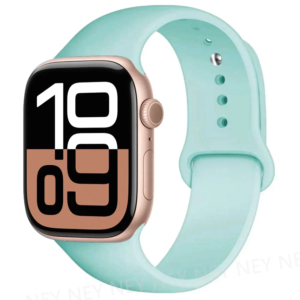 Premium Silicone Sport Watch Band - Versatile Waterproof Strap