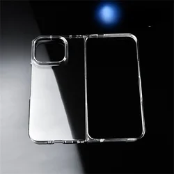 Durable Transparent Shockproof Phone Case with Clear Bumper and Protective Cover for Google Pixel 11 Pro Fold (Clear)
