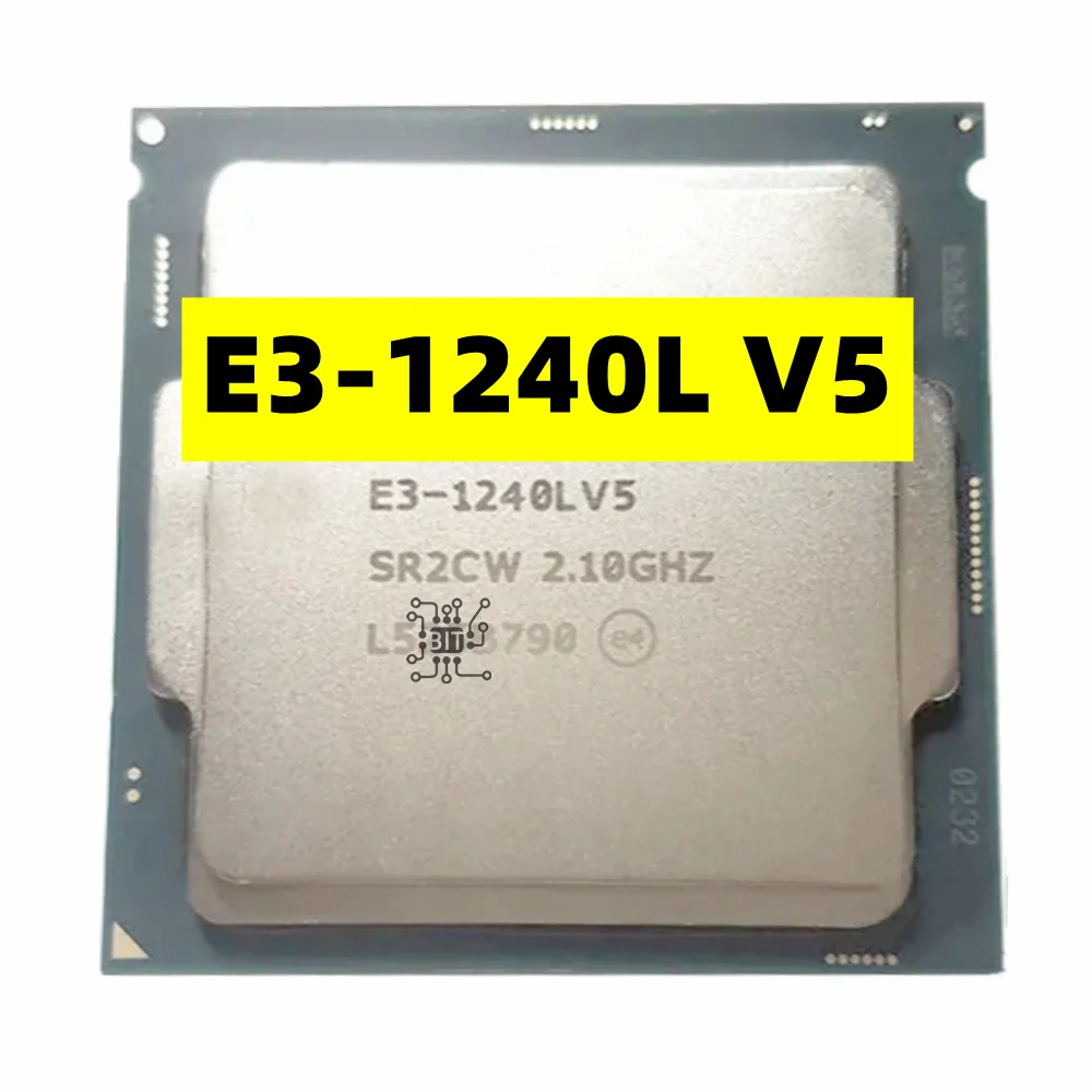 Processador Cpu e3 1240l v5 2.1ghz 25w Quad-core E3-1240l Lga1151 Xeon-e31240lv5