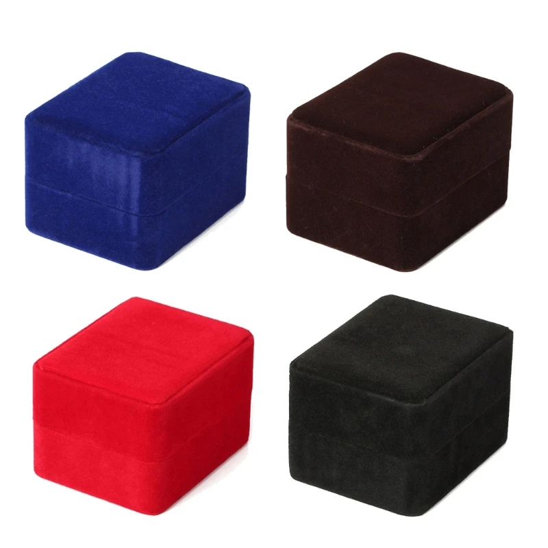 

Durable Flannelette Watch Case Flexible Cushion Slot Mounting Ornament Boxes F19D