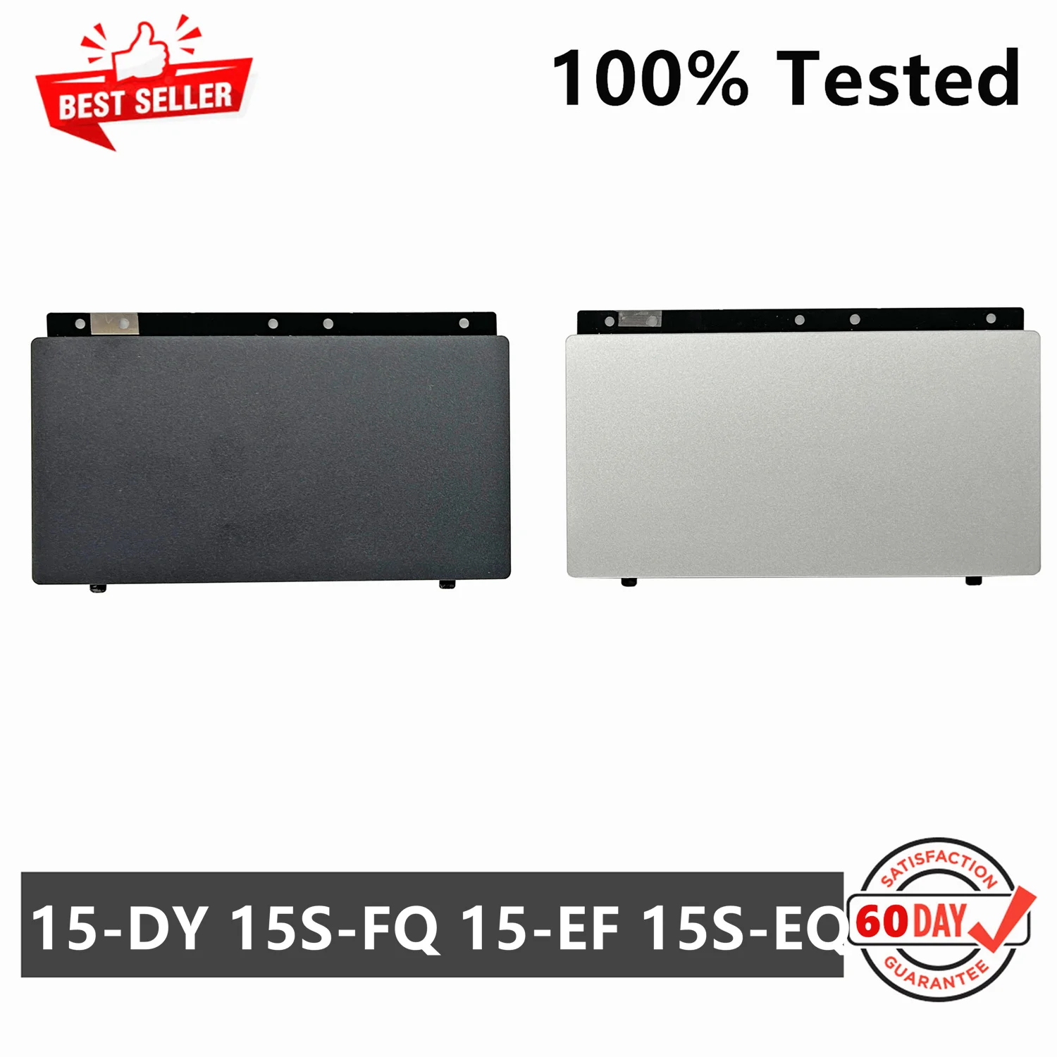 Original Silver Black Touchpad for HP Laptop - 100% Tested