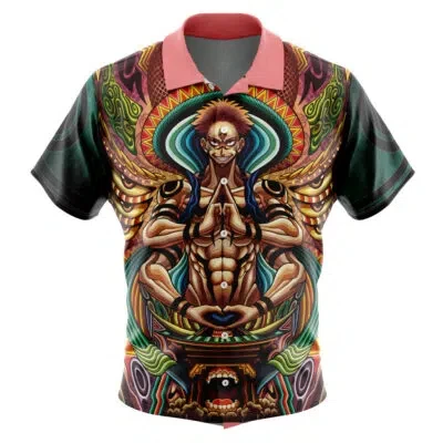 Tony Tony Chopper V2 One Piece Button Up Hawaiian Shirt Men's Summer Casual Shirts