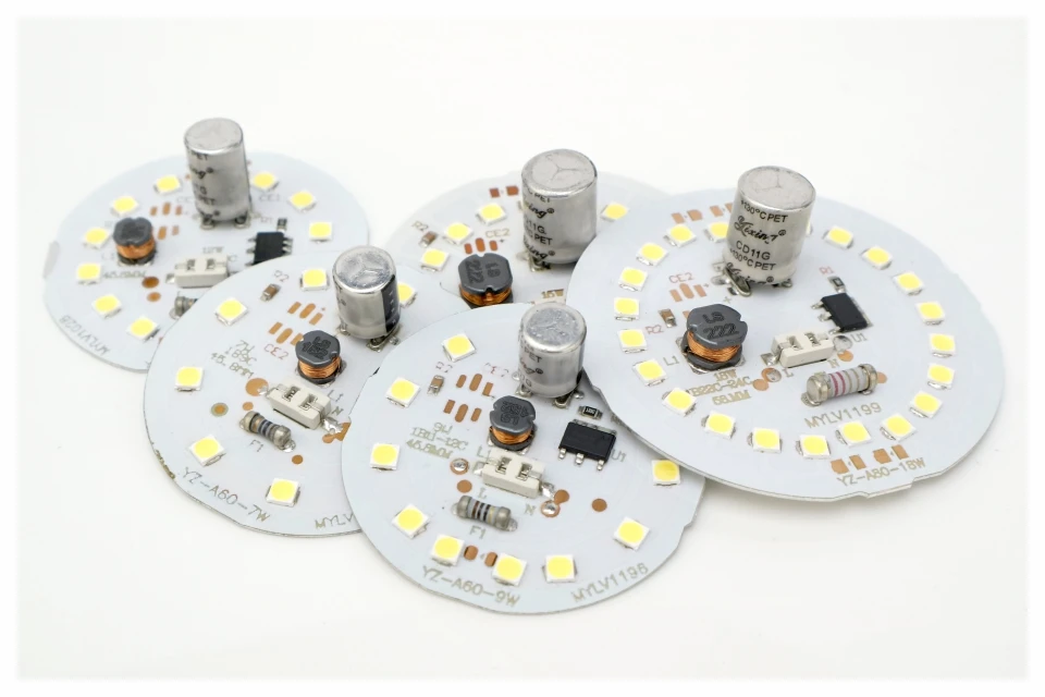 Détecteur de mouvement LED, 5W, 7W, 9W, 12W, 15W, radar, éclairage  domestique, éclairage de garage, lampes de couloir yougoslave, 85V-220V -  AliExpress