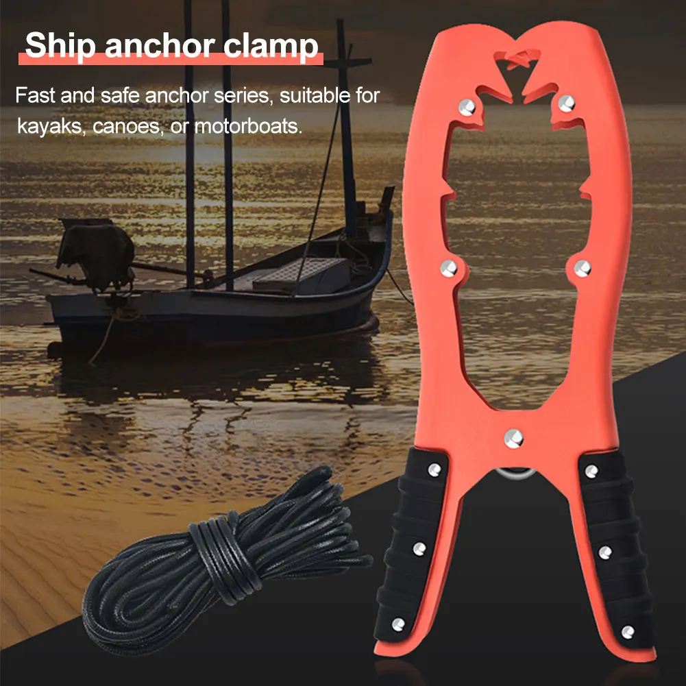 Portable Kayak Brush Anchor with 16ft Paracord 4