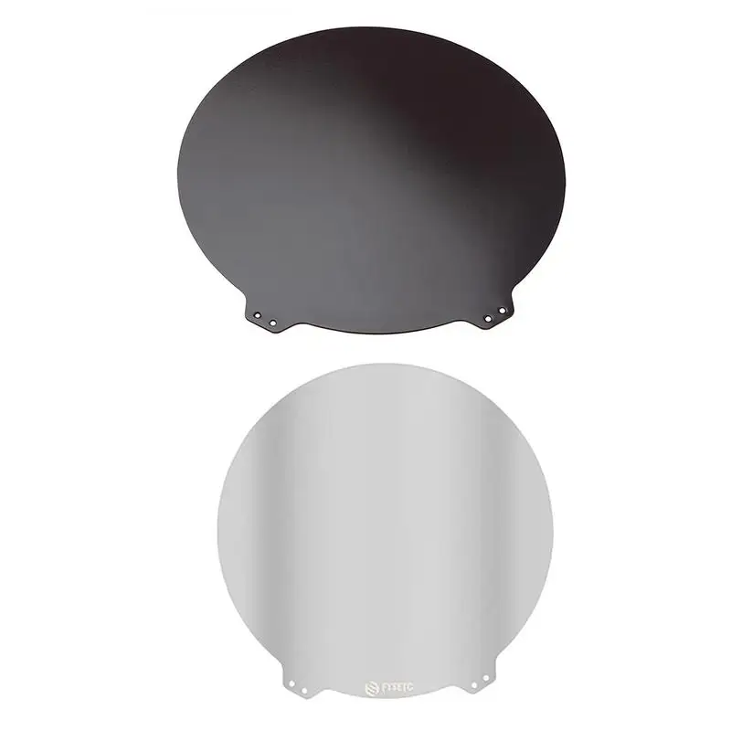 

New Removal Spring Steel Round Steel Plate 3D Printer Heatbed Hot Bed PEI Sticker Removal Spring Steel Sheet Magnetic Hot