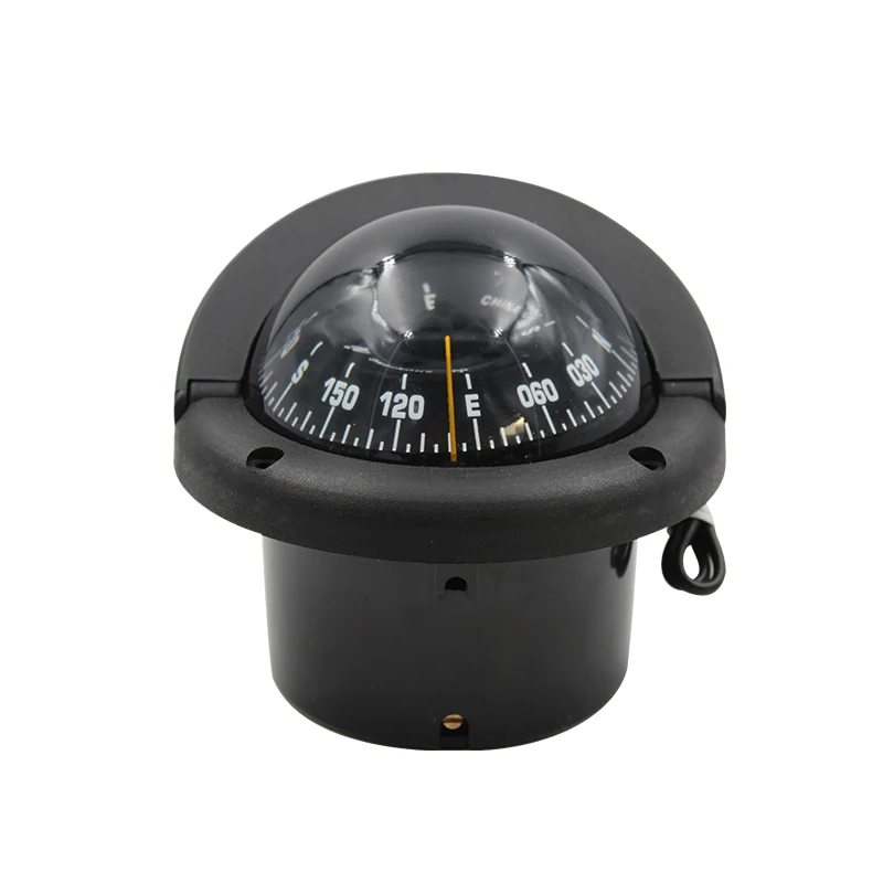 

Pivoting Nautical Compass Car Marine Guide Ball with Magnetic Declination Adjustment Marine lifeboat
