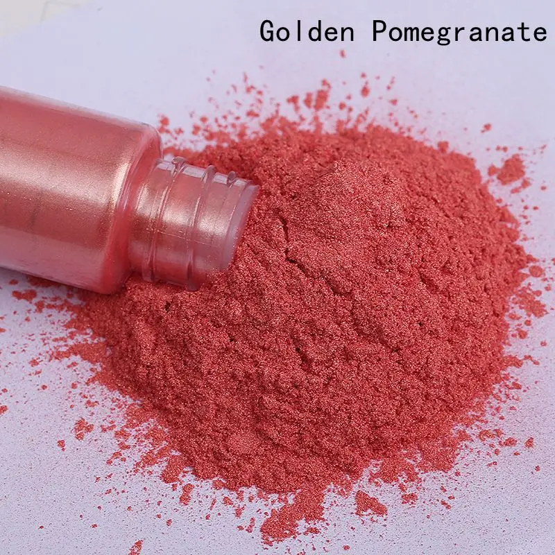 Purple Natural Mica Powder Pigments for DIY Art and Crafts - 25ml Shimmering Resin and Nail Gel Enhancer