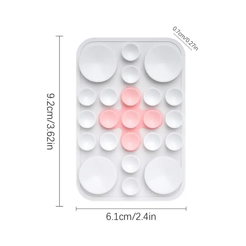 Phone Silicone Suction Cup Suction Phone Mount Multifunctional Non-Slip Strong Adsorption Cellphone Stand Sticky For Home Car