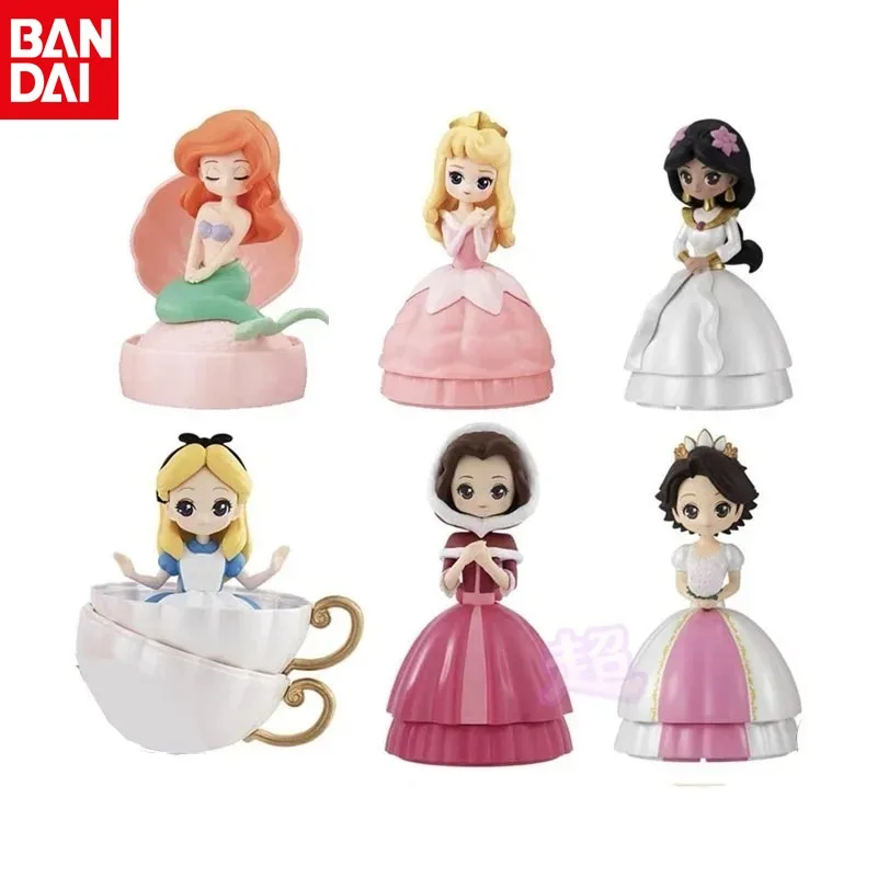 

BANDAI Brand New Genuine Princess Ariel Rapunzel Anime Figures Gashapon Model Kawaii Doll Collection Hobby Gifts Toys