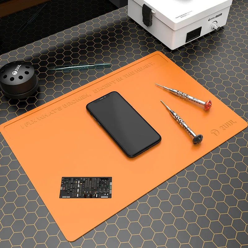 Heat Resistant Silicone Desk Mat BGA Soldering Insulation Platform
