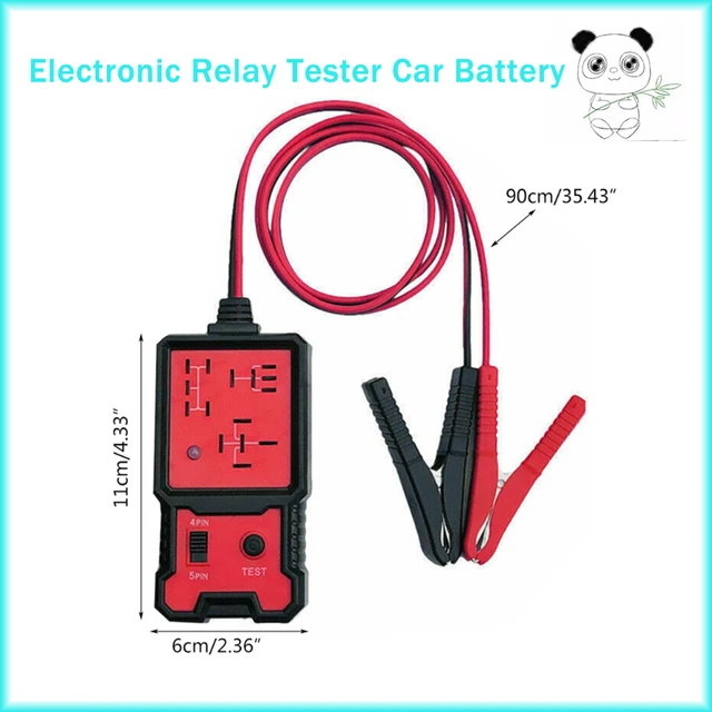 Testeur de citations électroniques automobiles, vérificateur de batterie de  voiture, voyant LED, universel, 12V, outils de diagnostic automatique -  AliExpress