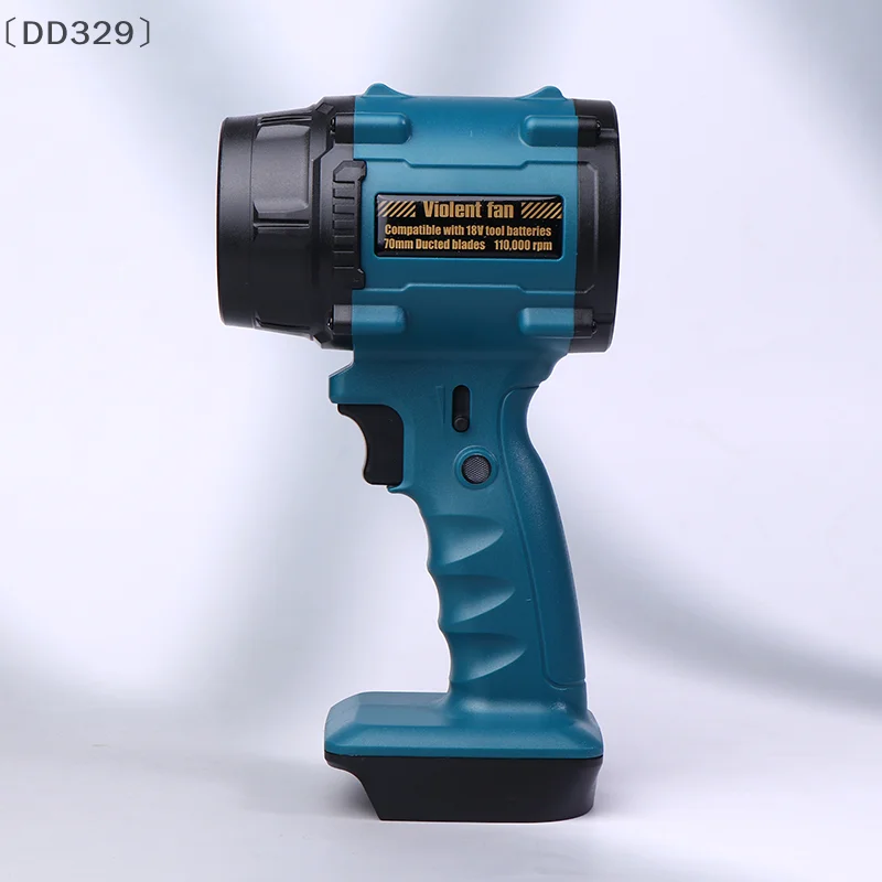 〔DD329〕Home Charging Large Capacity Outdoor Handheld Fan Lithium Battery Car Camping High Power Hairdryer