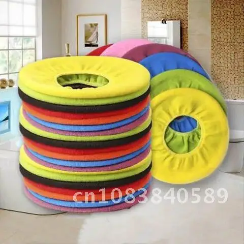

Bathroom Universal Toilet Seat Mat Set Soft Warm Washable Closestool Mat Seat Case Winter Warmer Pad Bidet Covers