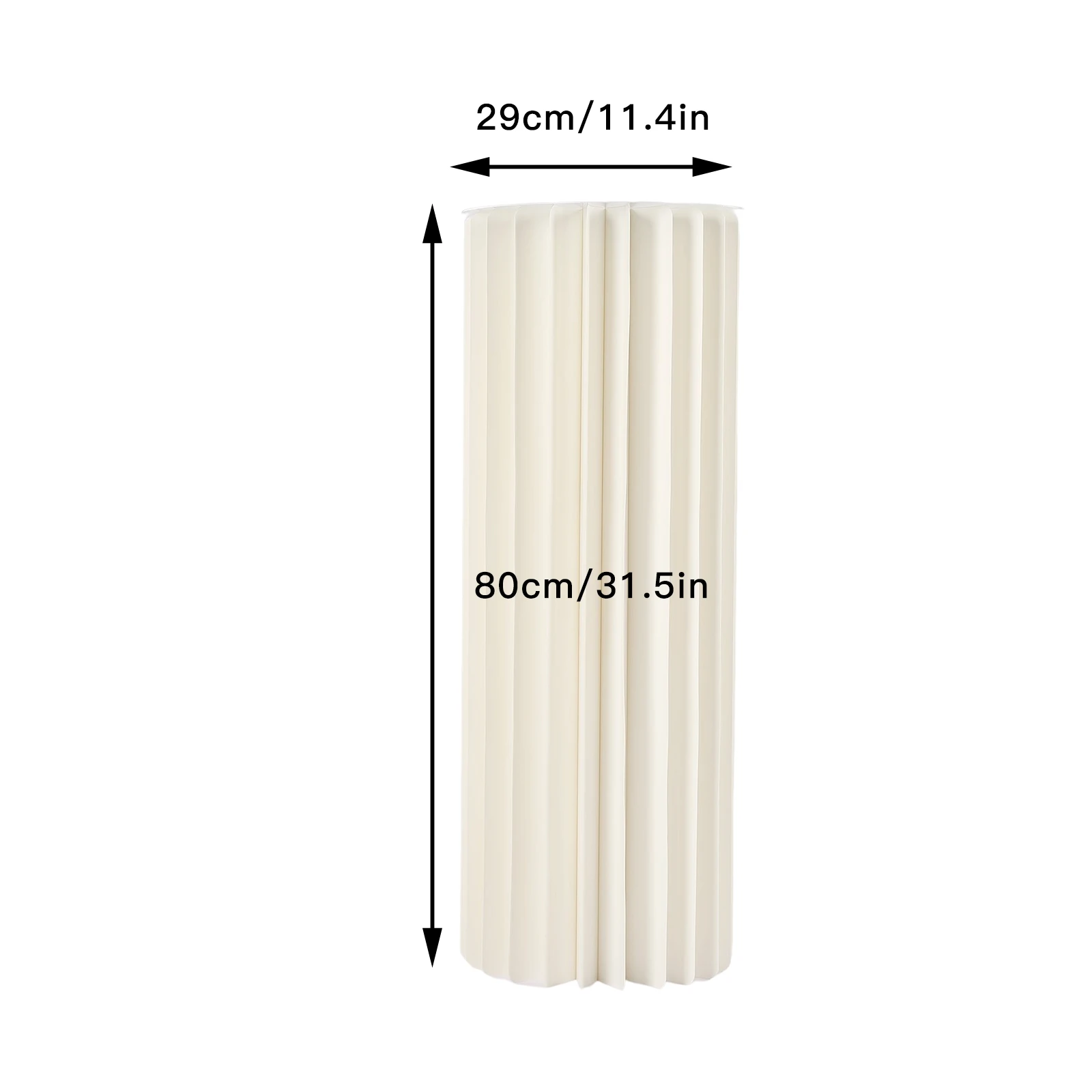 2 Pcs 31.5in Tall Flower Vase Flowers Stand Centerpiece Stands for Party Tables Decorations
