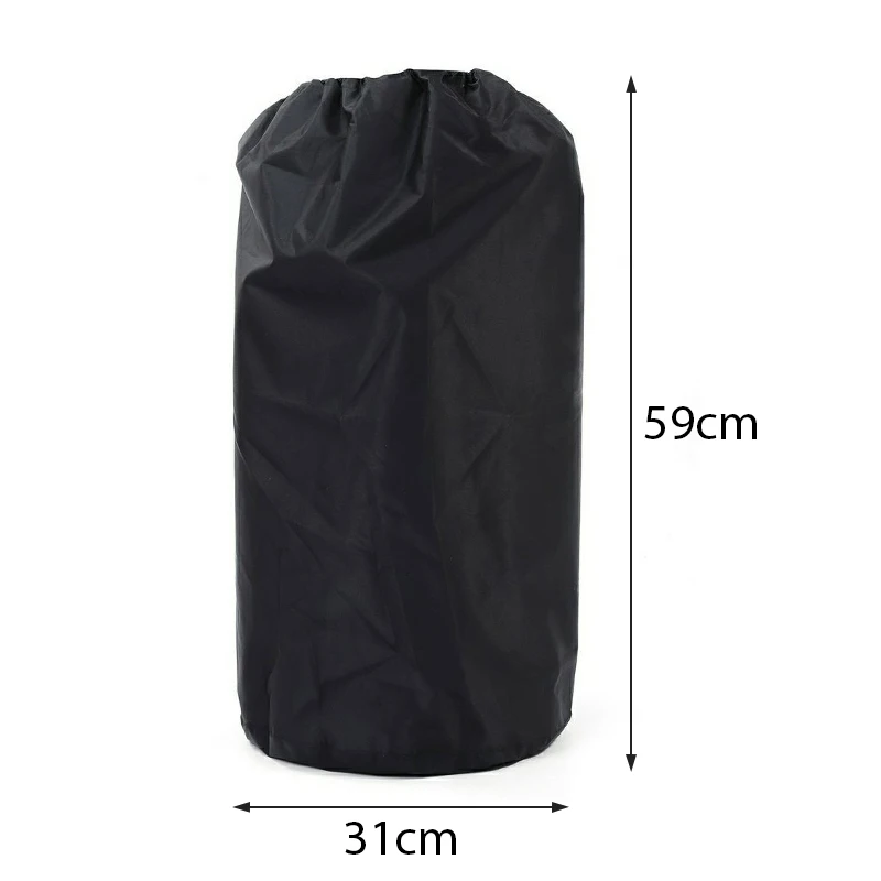210D Black Oxford Cloth Gas Tank Cover Outdoor Small Propane Tank Cover Waterproof Dustproof And UV Proof Cover 6