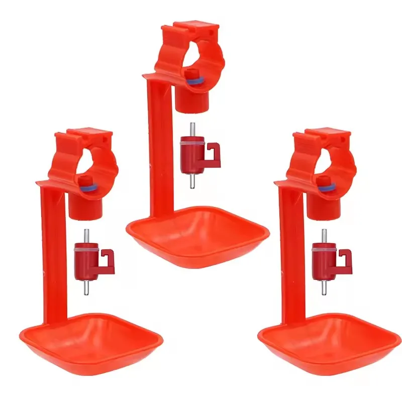 50PCS Chicken Automatic Drinking Cup Plastic Nipple Hanging Cup Drinking Bowl Water Supply Poultry Quail Chick Drinking Tool 50PCS Chicken Automatic Drinking Cup Plastic Nipple Hanging Cup Drinking Bowl Water Supply Poultry Quail Chick Drinking Tool