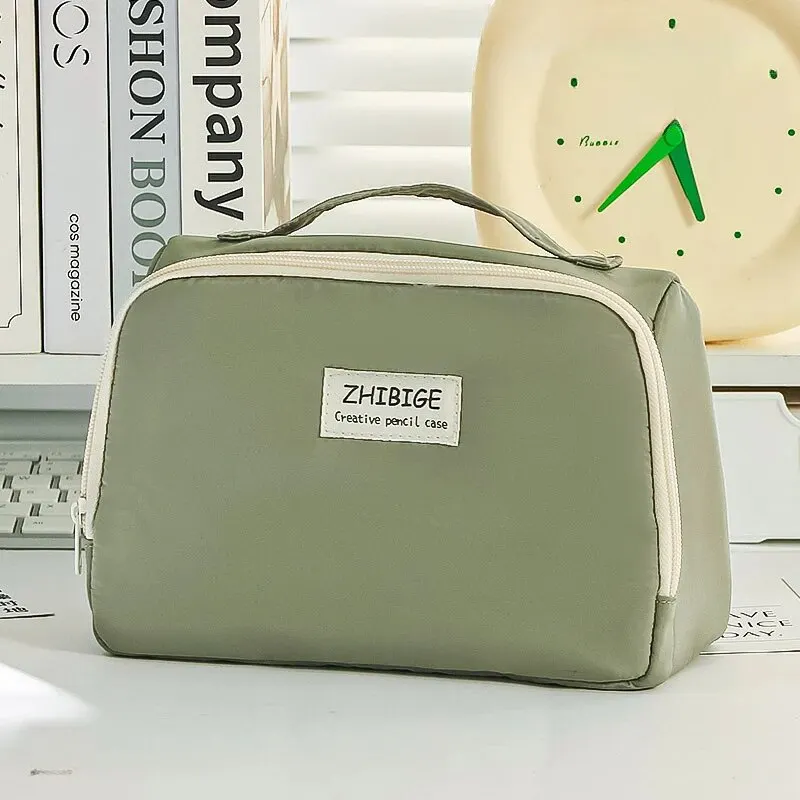 Large-Capacity 9-Layer Multi-Functional Canvas Pencil Case