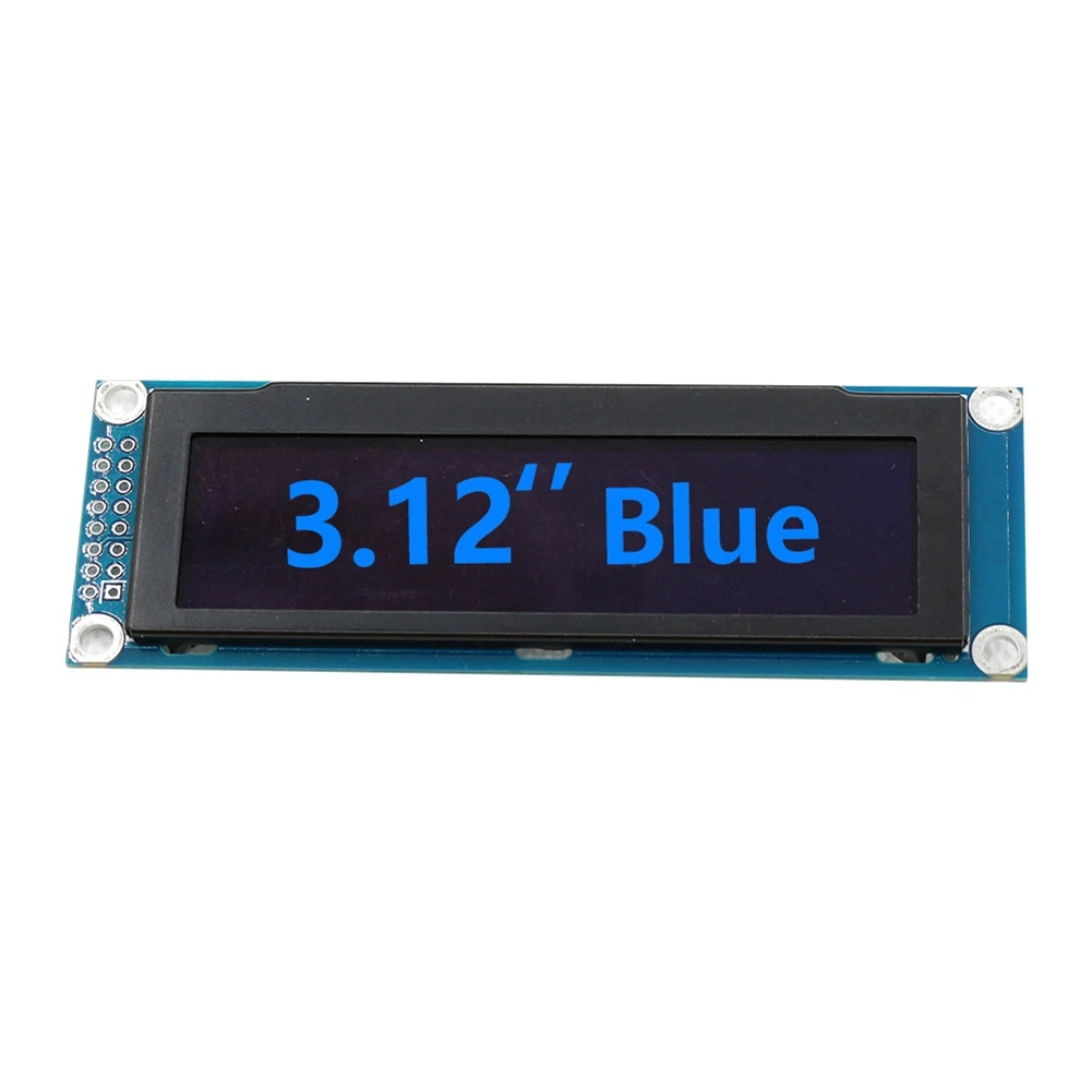 

OLED Display 3.12Inch 256X64 Graphic LCD Module Display Screen LCM Screen SSD1322 Controller Support SPI 3.3V, Blue