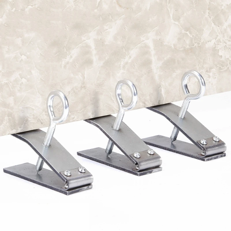 

Wall Tile Height Adjustable Locator Ceramic Brick Regulator 1-5.5CM Galvanized Steel Lifter for 250KG Bearing Leveling Tool