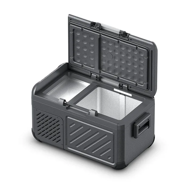 Réfrigérateur de voiture mini 18L, congélateur portable pour voiture 12V 24V DC, réfrigérateur à compresseur pour véhicule pour les aventures en plein air, glacière de camping 1