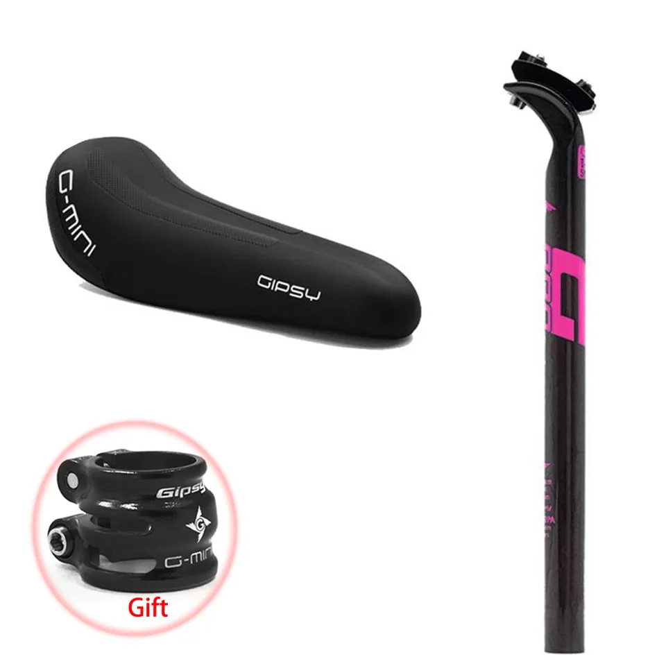 GIPSY G-PRO カーボンサドル シートポスト取付アダプター付き
