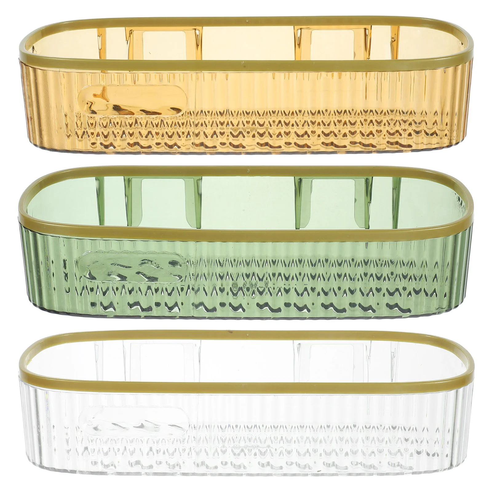 

3pcs Shower Storage Rack Punch Free Bathroom Shelf Shower Storage Organizer Bathroom Draining Stand