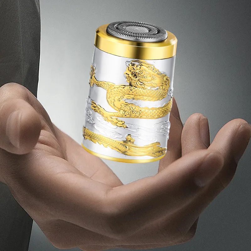 

Новая бритва Мужская автомобильная usb портативная бритва с перезаряжаемой лысой моющаяся поршневая мини-бритва