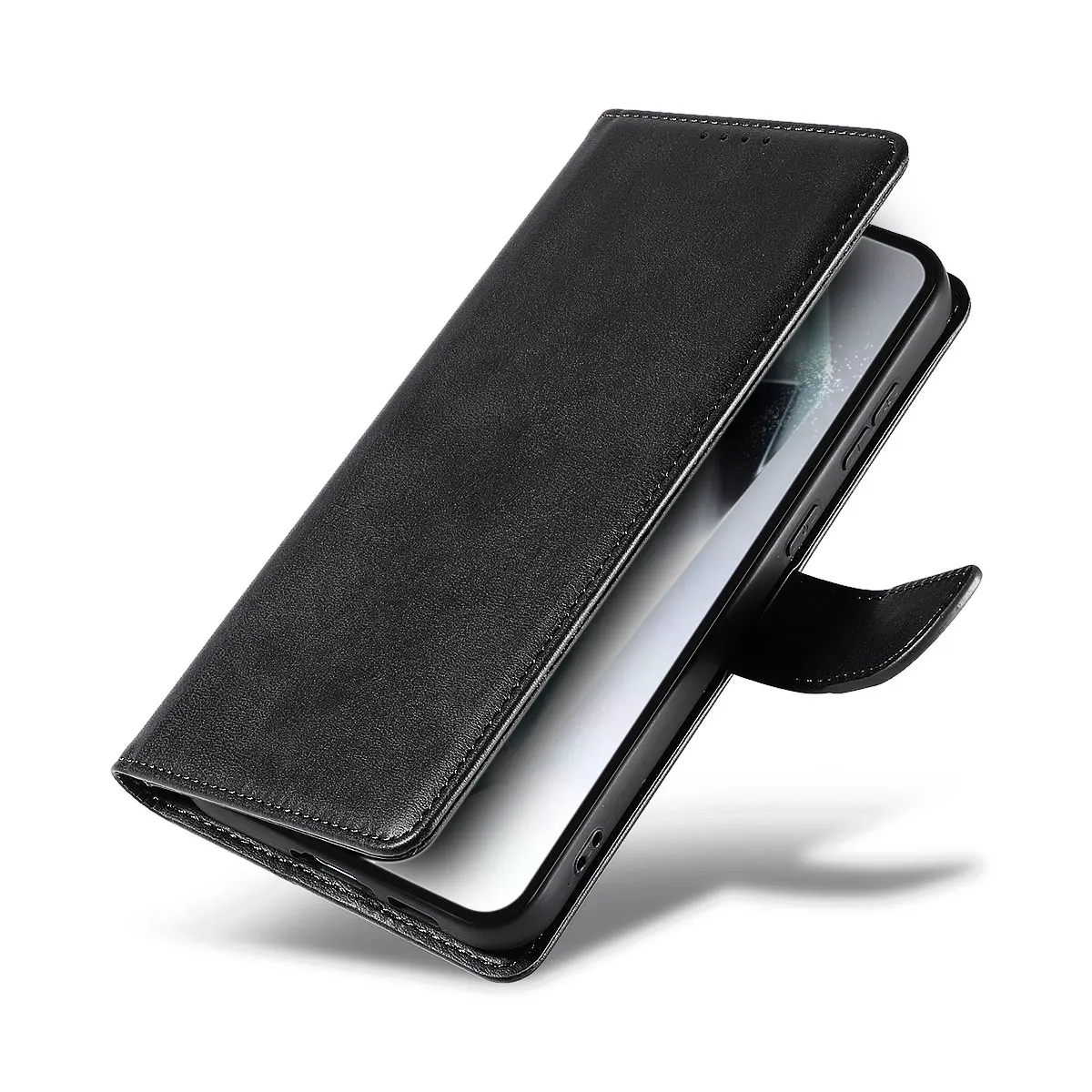 For Samsung Galaxy S24/S24+/S24 Plus/S24 Ultra 5G Phone Leather Case Shockproof Wallet Card Slot Kickstand Flip Folio Cover