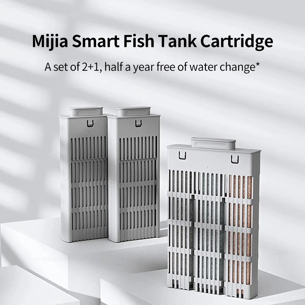 Mijia Aquarium Filterkartusche Set mit Physikalischer und Biochemischer Filtration, 50W Heizstab, Intelligente Konstanttemperatur – Detail 1