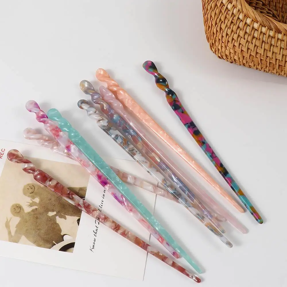 

Girls 1PC Vintage Korea Acrylic Hair Accessories Disk Hair Hair Sticks Hairpins
