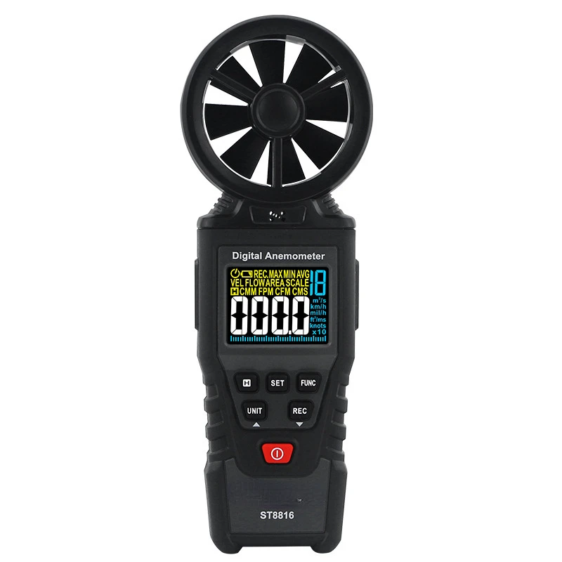 

ST8816 Handheld Anemometer Digital Display High Precision Digital Anemometer