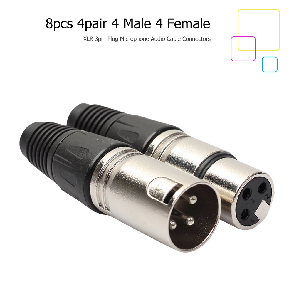 ƿ ձ ̽ XLR 3      ÷ Ŀ, ũ, 8 