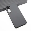 Case for Samsung Galaxy S23 S23+ Plus 600D Real Carbon Fiber Aramid Cell Mobile Phone Protective Cover Protection Shell 2