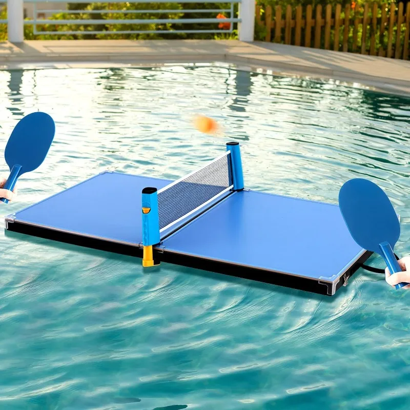 

Складной бассейн для настольного тенниса, портативный плавающий двухслойный, высокая эластичность