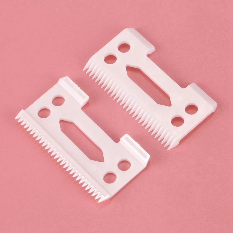 New 8Pcs 28 Teeth Zirconia Ceramic Clipper Blade For Wahl Senior Clipper
