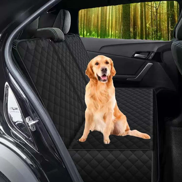 Backseat Extender for Dogs - Standard Black - No Door Covers