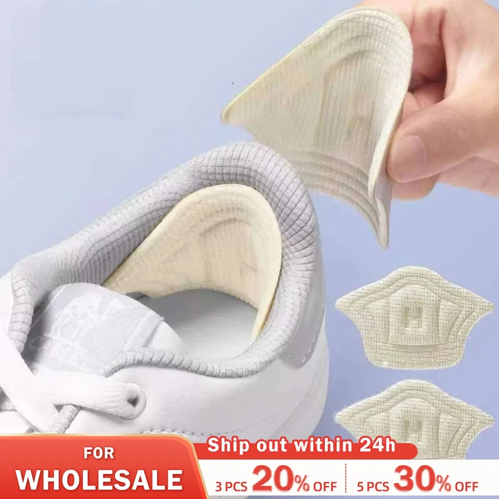 

1pair Shoe Pads Anti Wear Heel Insoles Patch Unisex Cushion Pads Feet Care Protector Adhesive Back Sticker Shoes Insert Insole